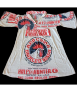 Flour Sack Thin Dress Rooster Vintage Look Feed Bag Garden Hippie Boho O... - $99.99