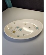 Franciscan Atomic Starburst 15&quot; Oval Serving Platter, MCM - $53.99