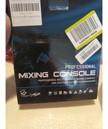 Professional DJ audio mixer, 4-channel DJ mixer, Bluetooth sound mixer, ... - $58.80