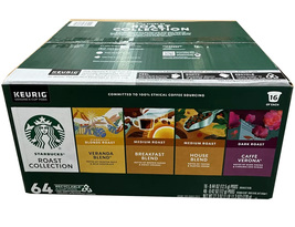 Starbucks Classic Roasts K-Cup Variety Pack (64 Count) Dec,2024 - $36.99