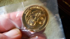 SUNOCO FIRST AUTOMOBILE COLLECTOR COIN STILL SEALED IN PACKAGE FREE USA ... - $6.79