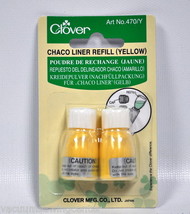 Clover Chaco Liner Chalk Refill Yellow - $117.41 MXN