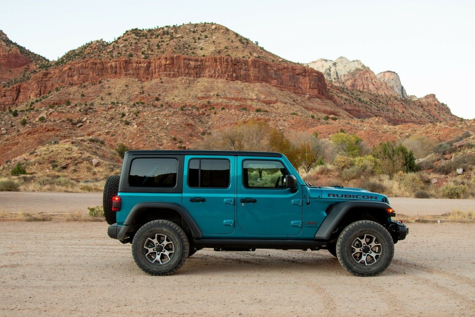 2020 Jeep Wrangler Rubicon Aqua Poster | 24 x 36 inch | - $19.99