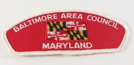 Vtg Baltimore Area Council Maryland Twill T Boy Scouts BSA Shoulder CSP ... - $195.77 MXN