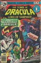 Tomb of Dracula #46 ORIGINAL Vintage 1976 Marvel Comics Horror - £22.31 GBP