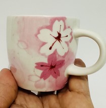 Starbucks SAKURA CHERRY BLOSSOMS 2014 Cup Mug Pink 3 oz Demi NEW Hong Kong - $27.38 CAD