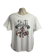Space Jam New Legacy Vintage White Graphic T-Shirt 2XL NBA Lebron James ... - £15.56 GBP
