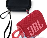 Jbl Go 3 Waterproof Ultra-Portable Bluetooth Speaker Bundle With Megen H... - $57.97