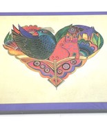 Laurel Burch A Heart Filled With Animals  Reproduction Wall Art 1997 - £27.21 GBP