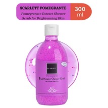 SCARLETT Pomegrante Brightening Whitening Shower Scrub Pomegranate Extra... - £25.78 GBP