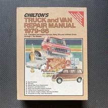 Vintage Chilton&#39;s Truck And Van Repair Manual 1979-1986 - £11.56 GBP