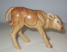 Vintage Calf /cow porcelain figurine England - £60.68 GBP