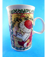 Dunoon Stoneware Coffee tea Mug Cup  Christmas Wishes Santa Made in Scot... - £6.40 GBP