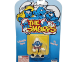 VINTAGE 1995 THE SMURFS CLOWN SMURF FIGURE BRAND NEW IN PACKAGE NOS IRWI... - $28.50