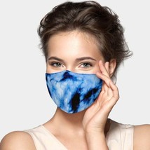 Tye Dye Face Mask Blue - $6.81 CAD