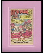 1978 Blammo Bubble Gum Framed 11x14 ORIGINAL Vintage Advertisement  - £30.92 GBP