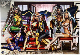 Greg Horn Signiert 13x19 Damen Von X-Men Limitierte Auflage Lithographie Bas - £53.40 GBP