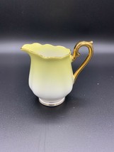 Royal Albert with Yellow And White With Gold Accent Creamer-Bone China-England - £6.36 GBP