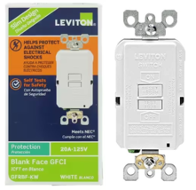 Leviton R98-GFRBF-0KW 5-20R GFCI Duplex Outlet SmartlockPro Receptacle 1... - $16.82
