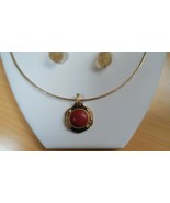 Vintage Lia Sophia Necklace &amp; Earrings Set - $48.07 CAD
