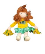 Vintage Russ Berrie Go Team Cheerleader Doll Plush with Pom Poms Yellow/... - $282.73 MXN