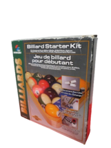 Sportcraft Billiard Pool Starter Kit Pool Balls Chalk Tips Complete Set ... - £15.81 GBP