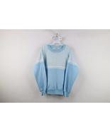 Vintage 90s Streetwear Womens Medium Striped Color Block Crewneck Sweats... - $54.06 CAD