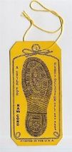 RAW CORD Advertising  Card of Lima Sole &amp; Heel Co. Lima Ohio 1930's - $13.86