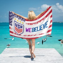 We Believe USWNT Soccer FIFA Women&#39;s World Cup 2023 Beach Towel  - £27.51 GBP+