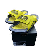 Jordan Hydro IV Retro Mens SZ 8 Slides Sandals Tour Yellow Lightning DN4... - £74.79 GBP