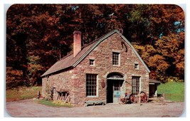 Farmer&#39;s Museum Blacksmith Shop Cooperstown New York Unused Postcard - £4.92 GBP