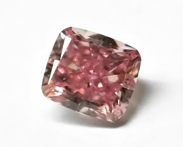 Real 0.30ct Natural Loose Fancy Intense Purple Pink Color Diamond GIA Cushion SI - £25,333.24 GBP