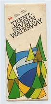 Trent Severn Waterway Brochure Parks Canada 1978 French &amp; English - £14.20 GBP