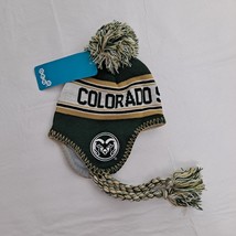 Colorado Rams Pompom Winter Hat Beanie Toque Youth 4 - 6x OS - £11.07 GBP
