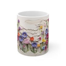 3D Fields of Wildflowers Mug Wrap Sublimation, Best Gift for Wedding - $9.45
