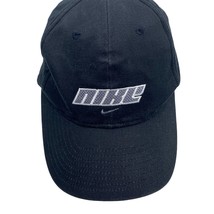 Vintage Nike Swoosh Mens Black Wink Eye Fitted Lightweight Dad Hat Baseb... - $24.75