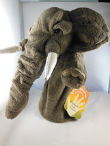 Elephant Puppet with Ring to Move Trunk Folkmanis 20&quot; Mint With Creased Tag - £12.51 GBP
