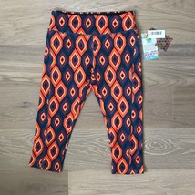 LuLaRoe Jade Capri Yoga Leggings Pants in Ikat Print NEW sz 4/6 Small - €16,65 EUR