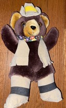 Sugarloaf Cowboy Teddy Bear Stuffed Animal Plush 12” Vintage 1991 - £23.11 GBP