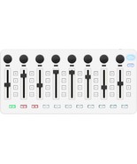 Bluetooth-Enabled, Portable, Usb-Midi Controller Mixer With Eight Assign... - $87.97