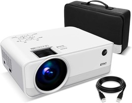 Living Enrichment Mini Projector, 1080P Hd Supported Portable Video Projector, - £72.10 GBP