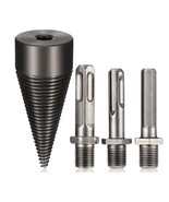 Heavy Duty Drill Bits With Removable Cone Drivers For Splitting Firewood... - $652.77 MXN
