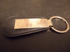 Mount Sinai Hospital Black Leather Strap Key Chain Key-Ring Key-Fob Keyc... - $18.80