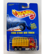 Vintage Hot Wheels Blue Card #237 Ford Stake Bed Truck Basic Wheels - £4.68 GBP