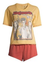 Harry Potter Women&#39;s Pajama Set, Shirt, Shorts, and Socks 3-Piece (XL) - £23.21 GBP
