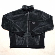 Mountain Hardwear Sherpa Fleece Dark Gray Full Zip Jacket - Mens Size XL - £35.10 GBP