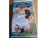 Walt Disney's Cinderella II 2 Dreams Come True (VHS Tape, 2002) Clamshell - $11.76