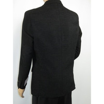 Men's Zacchi Sport Coat Patch Elbow Chenille Velveteen Bryan Black 74520 image 7