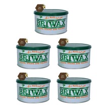 Briwax Original Furniture Wax 16 Oz - Dark Brown (Pack of 5) - €90,37 EUR