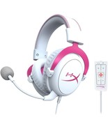 Cloud II Gaming Headset 7.1 Virtual Surround Sound Compatible Pink PS4 /... - £70.03 GBP